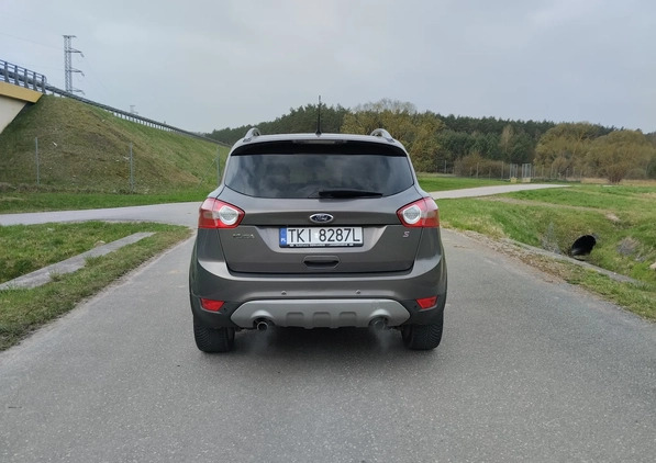 Ford Kuga cena 47500 przebieg: 168000, rok produkcji 2012 z Kielce małe 67